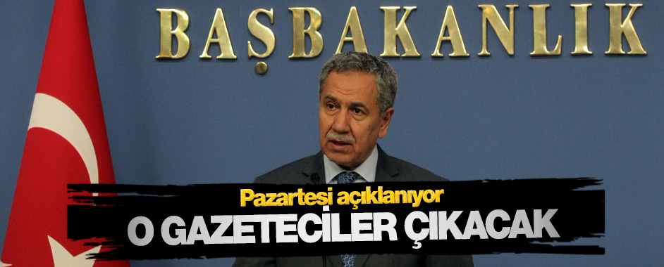arınç-gazeteciler