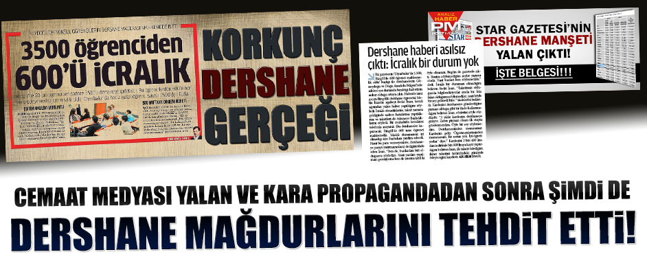 cemaat-dershane-tehdit